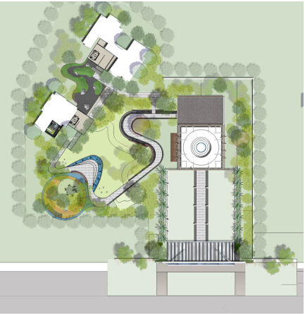 市政公园景观平面图