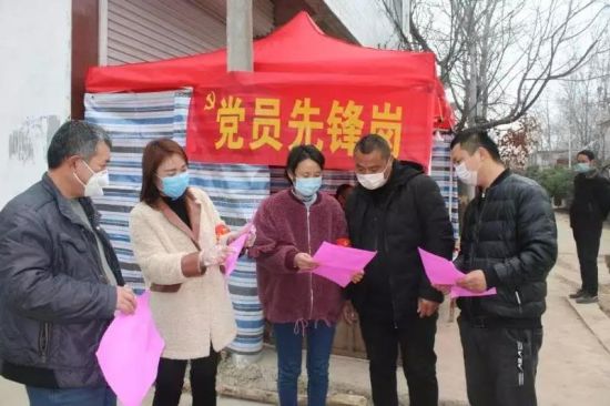 李寨村有个娘子军防控小分队