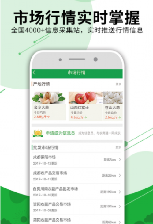 独具特色的农产品交易平台农商通APP,这些功