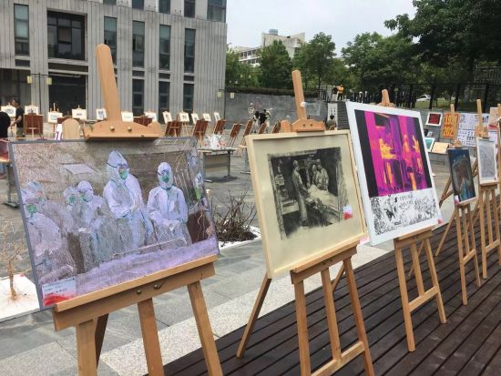 100周年建党绘画一等奖,建党100周年绘画一等奖 合工大学子用创意作品向建党100周年献礼