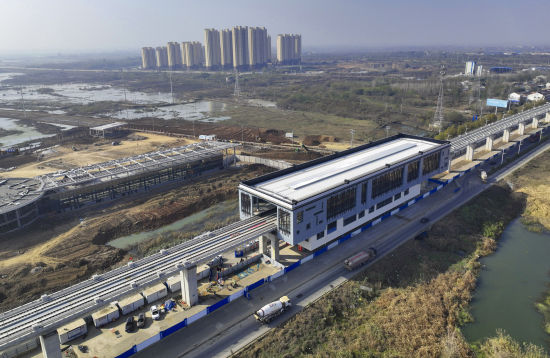 �����Ǽ���·��·ȫ��54.4���ͼΪ�����Ǽ���·������վ(���վ)����