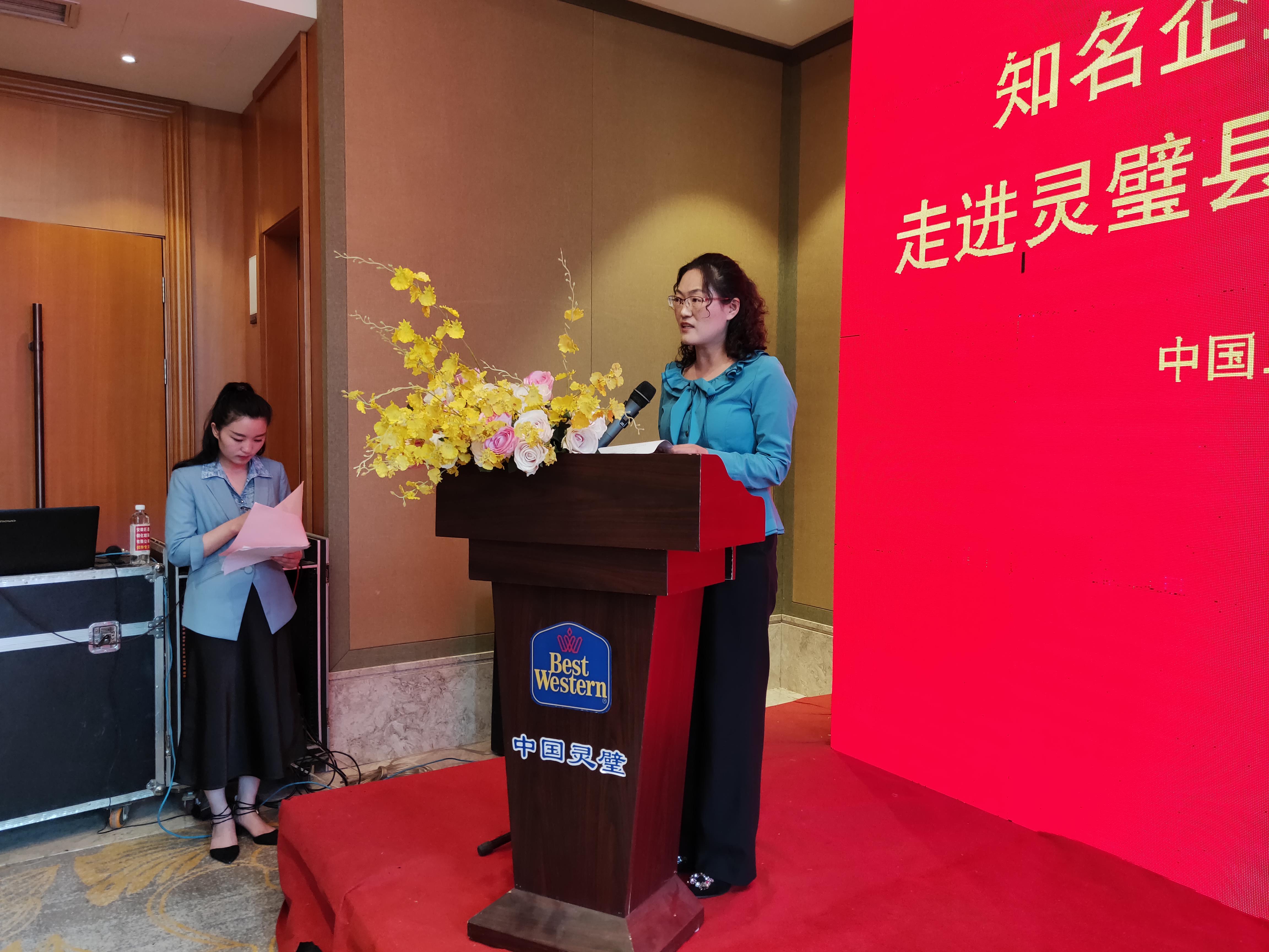 中国科技大学先研院经贸考察团走进灵璧暨招商引资推介会成功举办